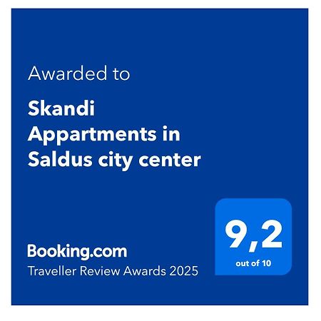 Skandi Appartments In Saldus City Center Экстерьер фото